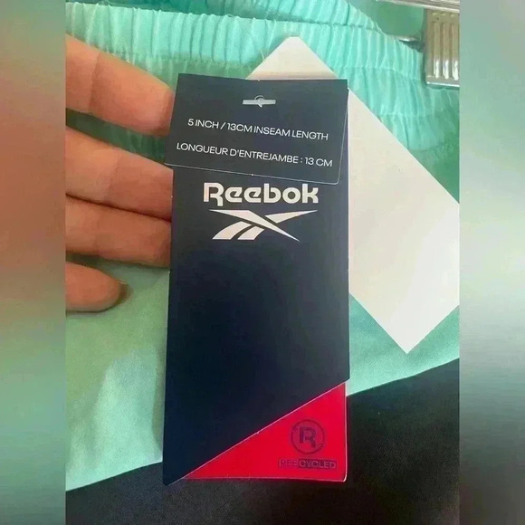 NWT Reebok women’s running shorts beautiful mint green color size M - Picture 7 of 7